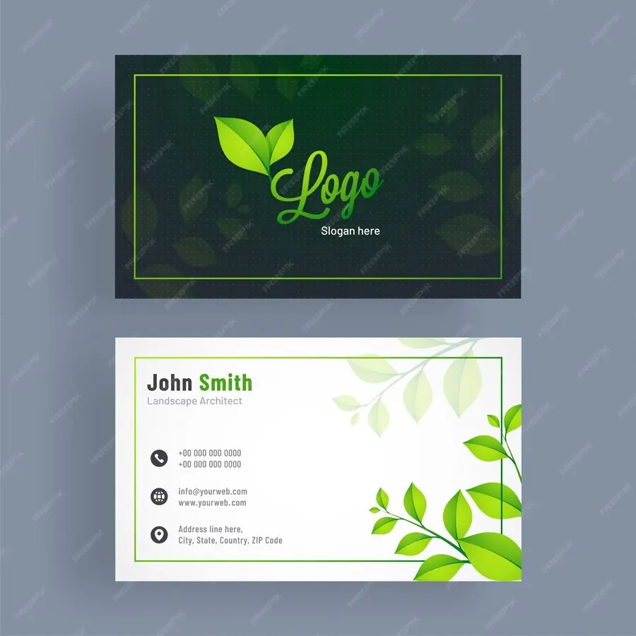 Gardening business card#5