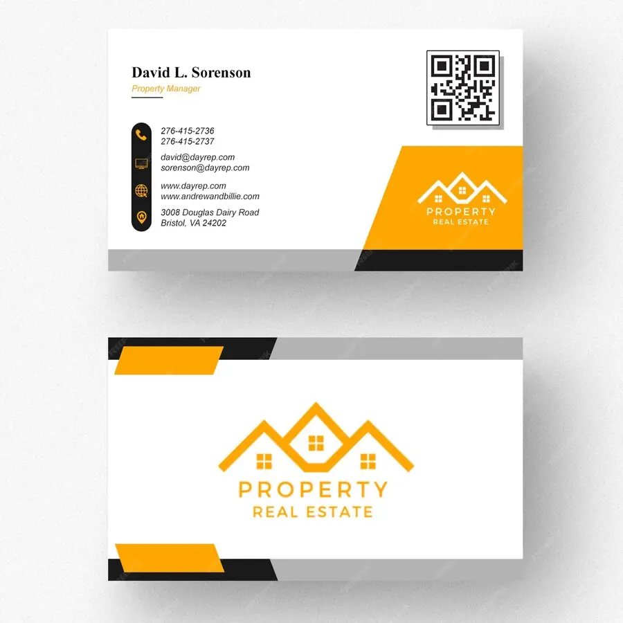 real state business card#19