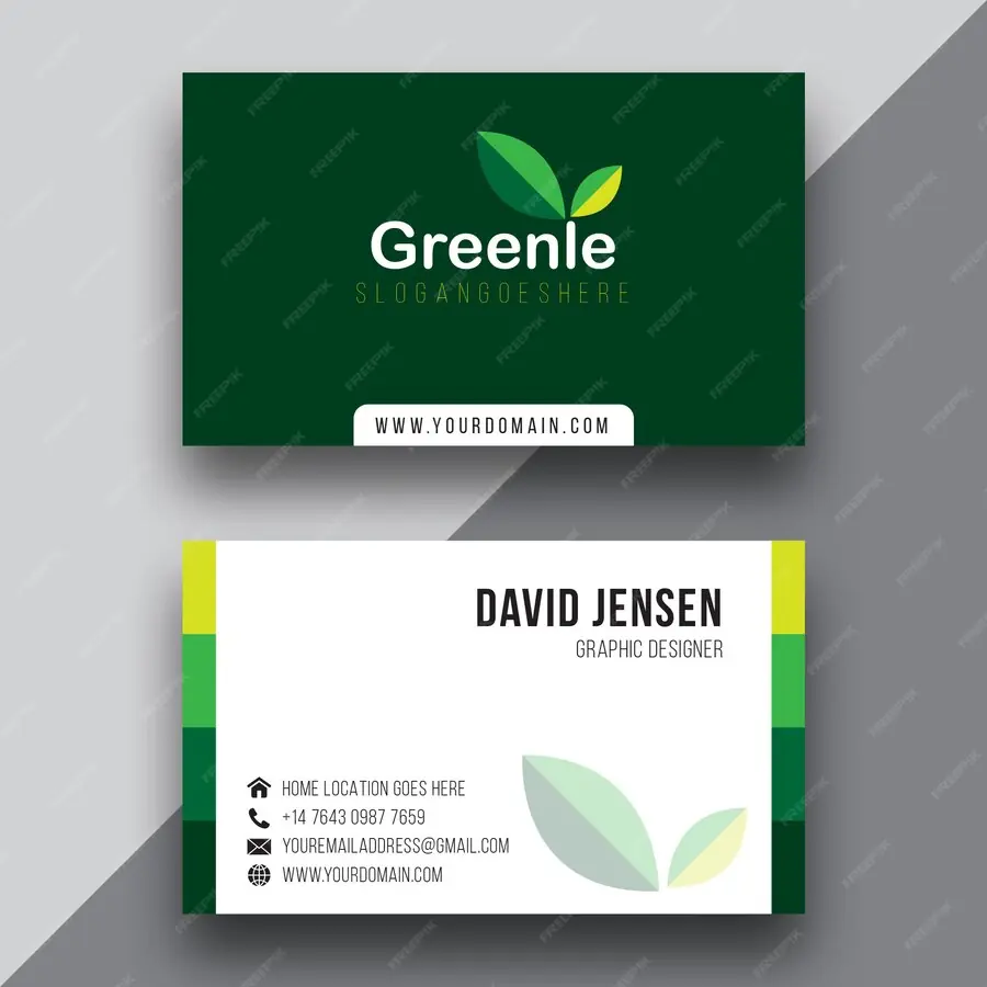 Gardening business card#8