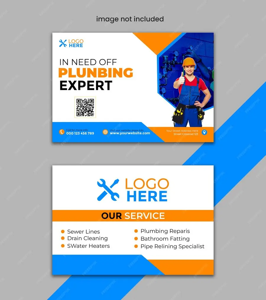 Plumbing Business Card#1