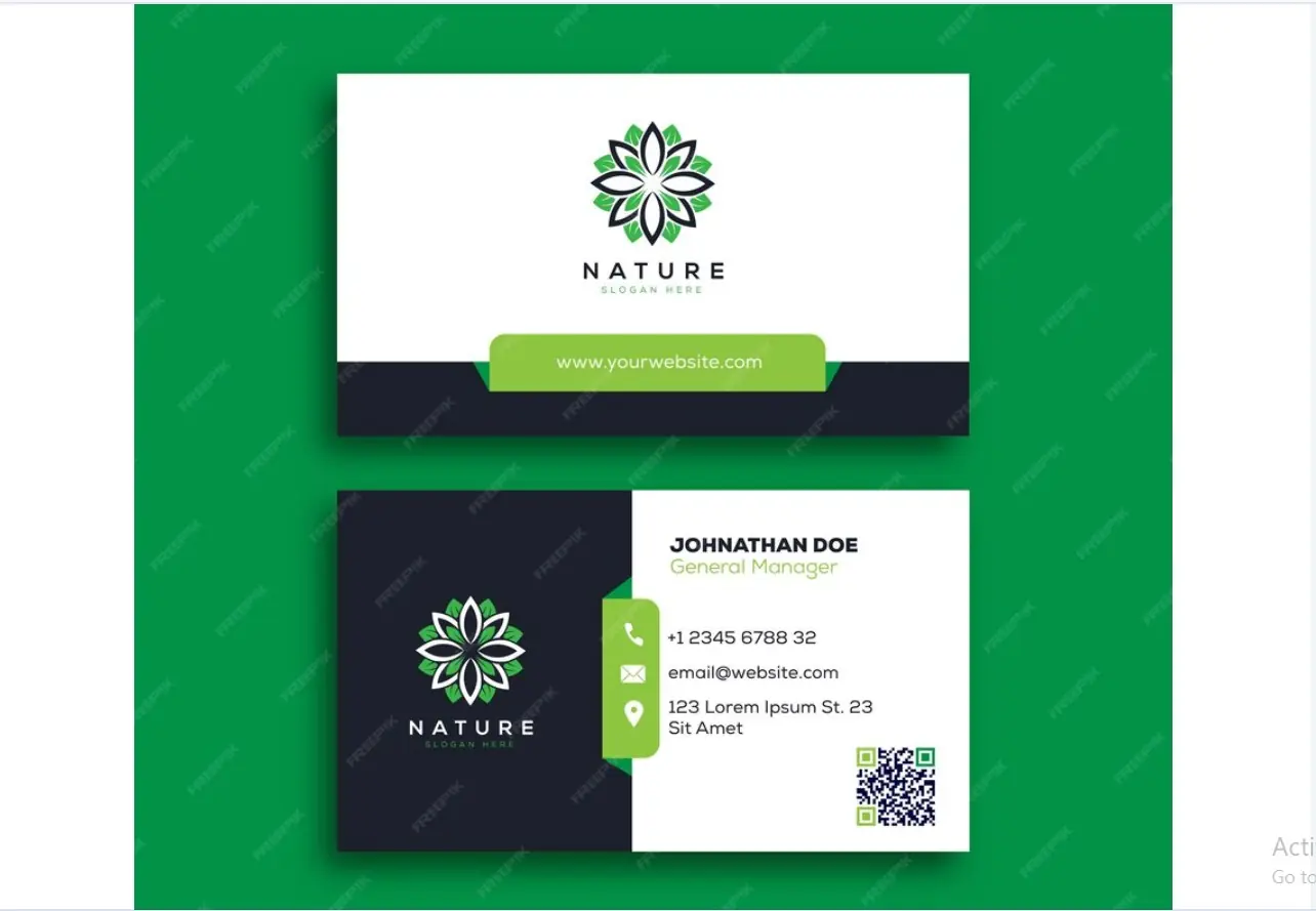 Gardening business card#3