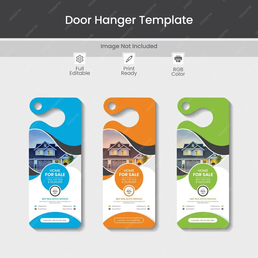 Insurance Door Hanger#6