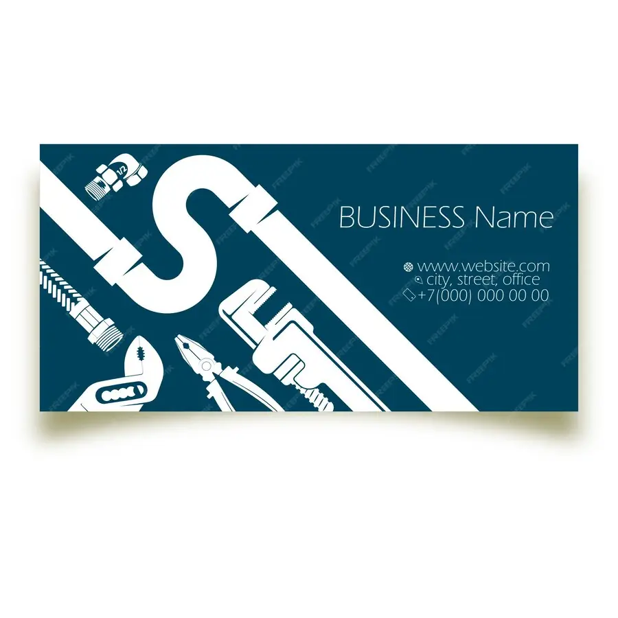 Plumbing Business Card#3