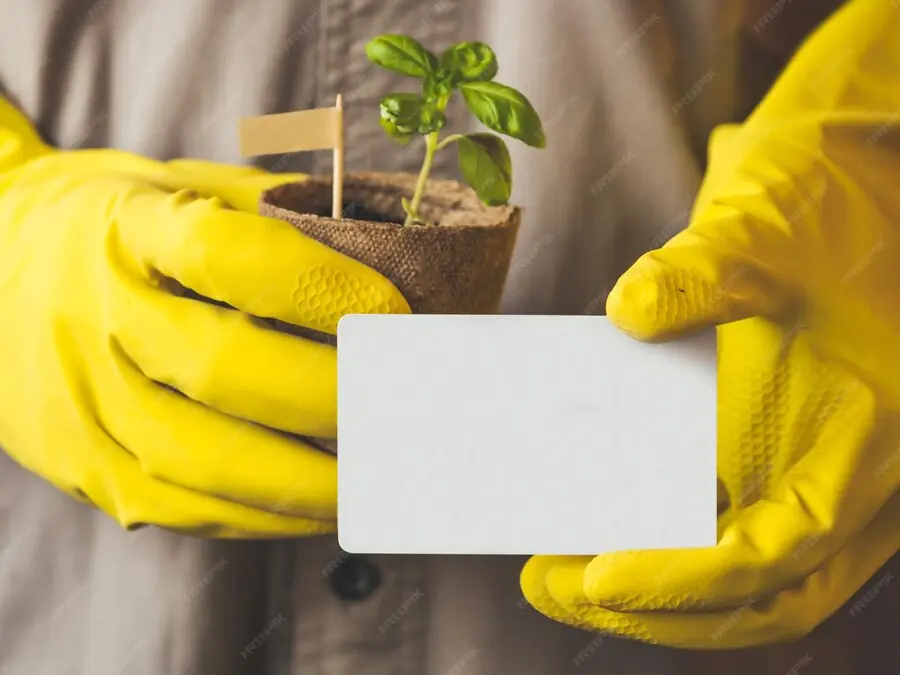 Gardening business card#19