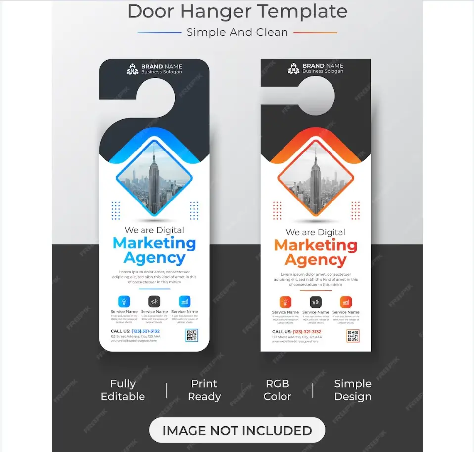 Law Firm Door Hanger#4