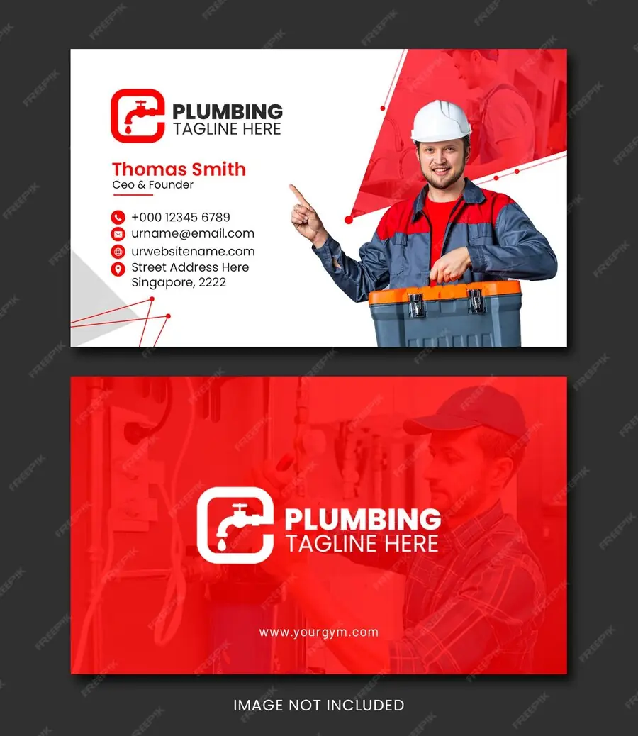 Plumbing Business Card#2